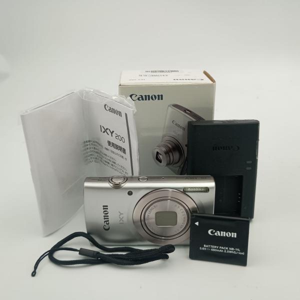 Canon IXY 200 DIGITAL Compact Camera Silver コンパクトデジタルカメラ シルバー イクシー キャノン