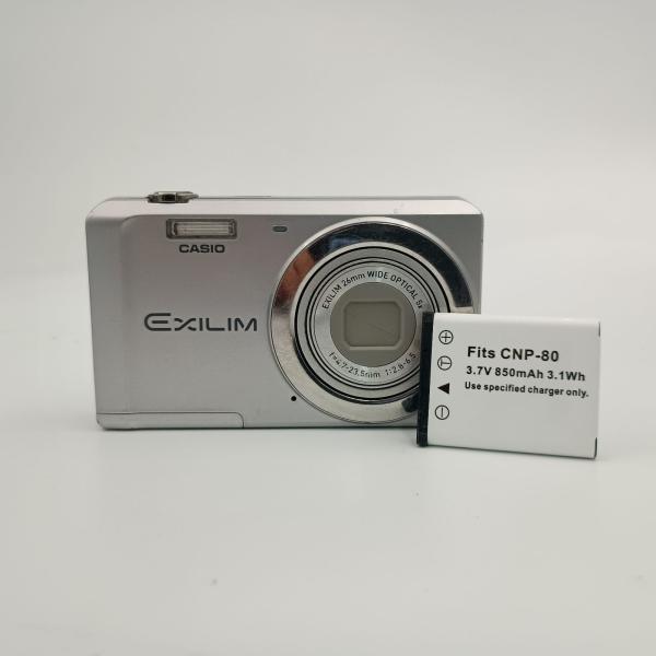 CASIO EXILIM EX-ZS5 Compact DIGITAL Camera SILVER シルバー