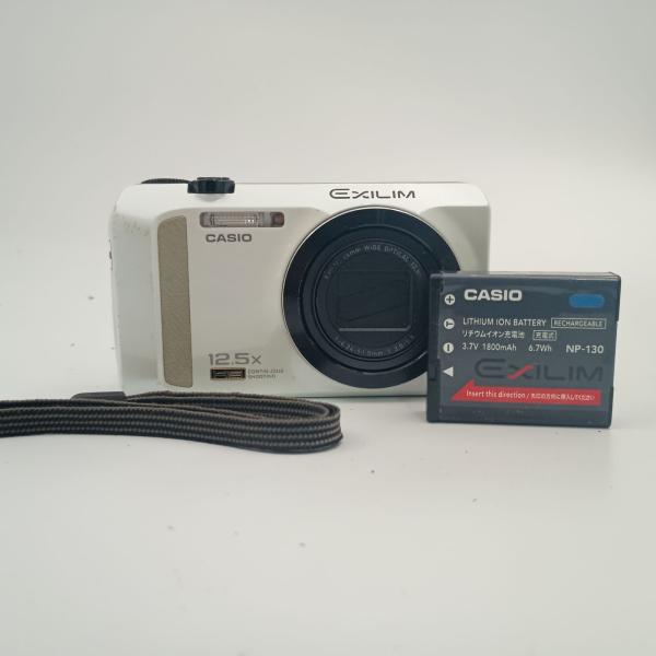 CASIO EXILIM EX-ZR200 ホワイト コンパクトデジタルカメラ CASIO EXILIM EX-ZR200 Compact DIGITAL Camera White 白 カシオ