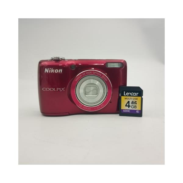 ニコン（Nikon） Nikon COOLPIX L26 Red コンパクトデジタルカメラ