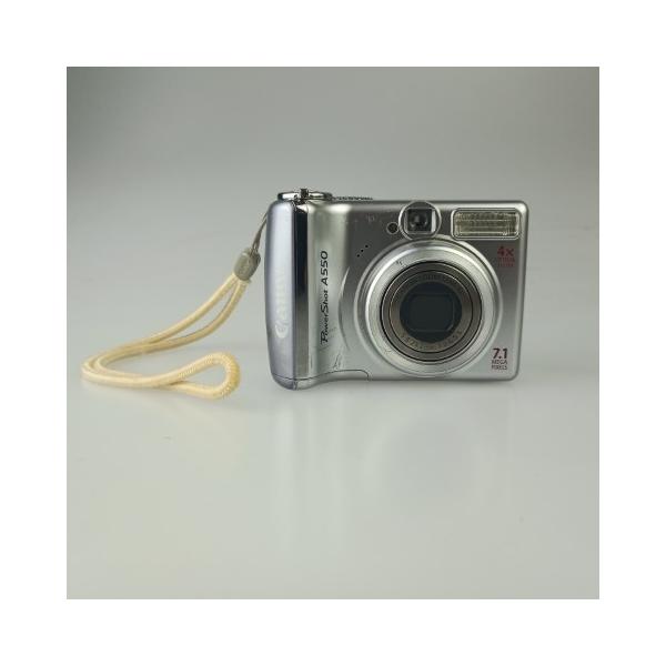 ブラックキャノン Canon PowerShot A550 Silver コンパクトデジタル