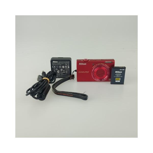 ニコン（Nikon） Nikon COOLPIX S6200 Red コンパクトデジタルカメラ