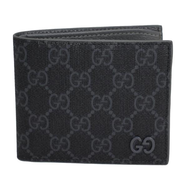 グッチ GUCCI バイカラーGG 768248 FACQC 1048 カードケース GGスプリームキャンバス ブラック メンズ レディース【中古】【Aランク】 グッチ GUCCI GUCCI カードケース 768248 FACQC GGロゴ （1048/グレー