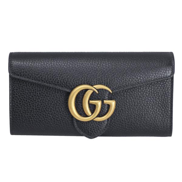 GUCCI（グッチ） 財布 レディース 長財布 GGマーモント レザー