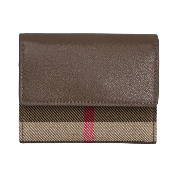 BURBERRY（バーバリー） 財布 レディース 三つ折り財布 キャンバス
