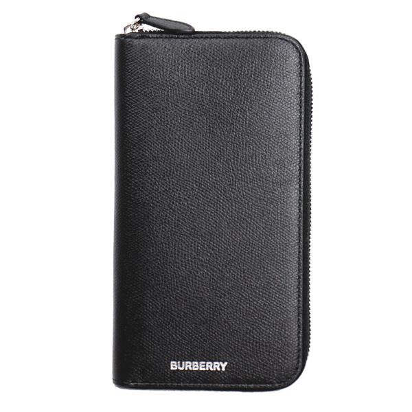 バーバリー　長財布 BURBERRY（バーバリー） 財布 メンズ ラウンドファスナー長財布 レザー