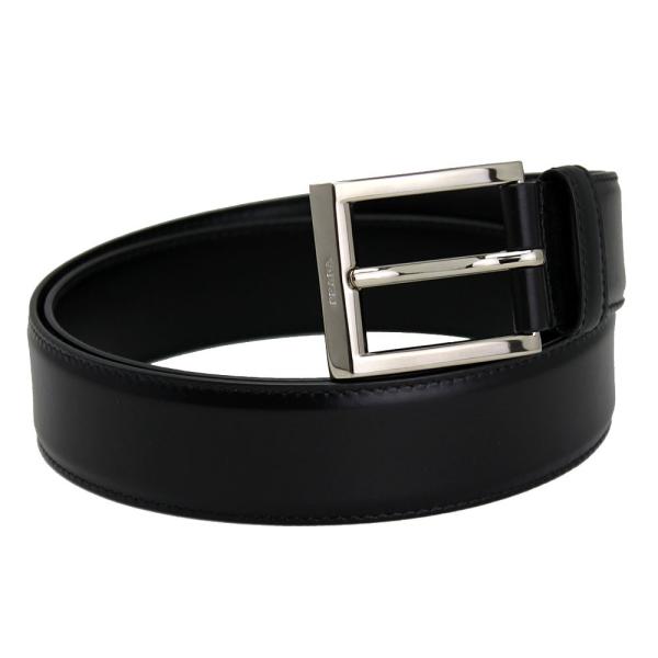 PRADA プラダ ベルト メンズ 2CC009 レザー ロゴバックル