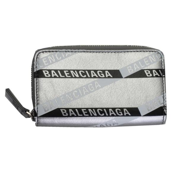 BALENCIAGA シルバー コインケース BALENCIAGA カードケース シルバー コイン カードホルダー