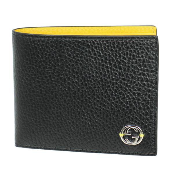 GUCCI グッチ 財布 メンズ 610464 二つ折り札入れ インター