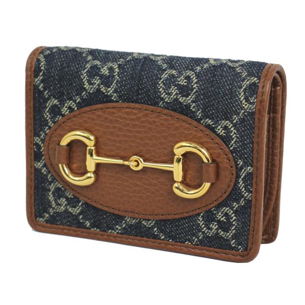 GUCCI デニム 二つ折り財布 GUCCI グッチ 二つ折り財布 メンズ ブラック 473922 A7M0N 1000