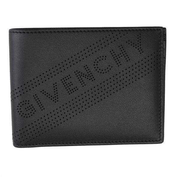 GIVENCHY ジバンシー 財布 メンズ 二つ折り札入れ パーフォレイテッド