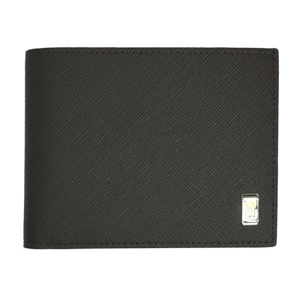 新品未使用　dunhill メンズ　二つ折り財布　ダークブラウン dunhill（ダンヒル） メンズ 二つ折り財布 SIDECAR サイドカー レザー