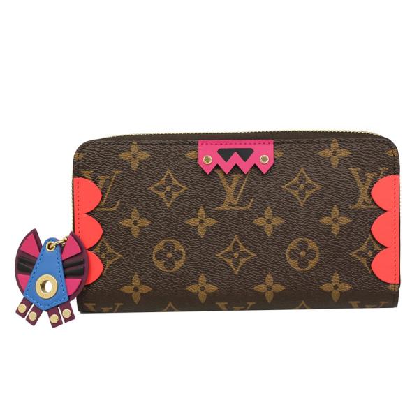 可愛い❣️レア❣️ルイヴィトン モノグラム トーテム ジッピーウォレット 長財布 可愛い！レア！ルイヴィトン モノグラム トーテム ジッピー