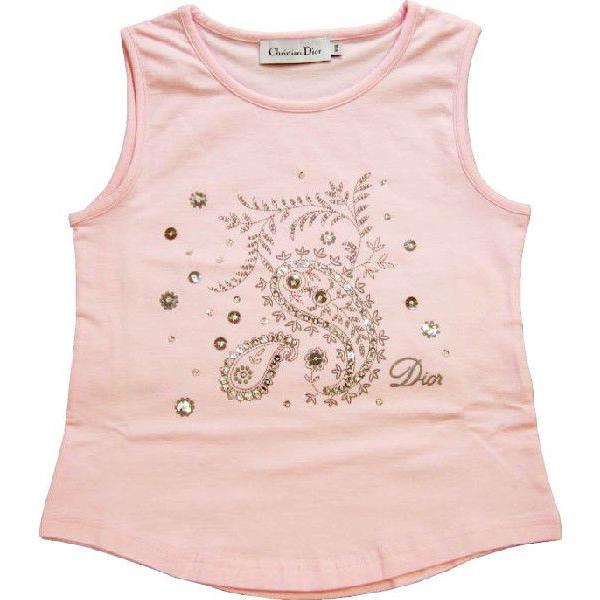 Baby Dior ベビーディオール ノースリーブTシャツ スパンコール サイズ 
