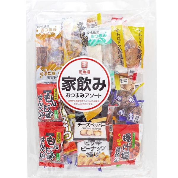 家飲みおつまみアソート【KOBE伍魚福】おつまみ専門 神戸伍魚福 お父さん 誕生日 珍味 おつまみ 小袋 食べきり
