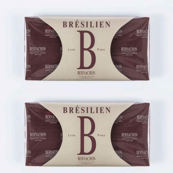 お得な2枚セットベルナシオンBernachon ヴェネズエラ産純粋ブラック
