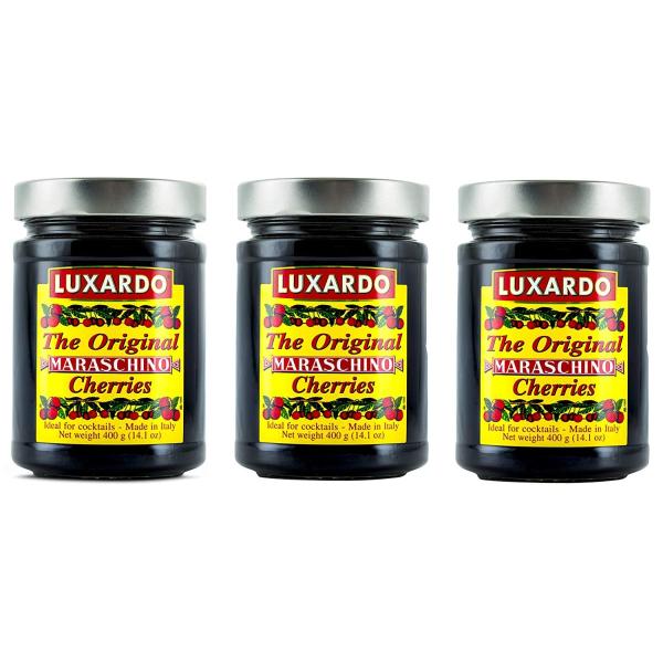 お得な3本セット Luxardo社ルクサルド イタリアンマラスキーノチェリー