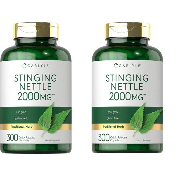 ネトルハーブ西洋イラクサの葉は、歴史的にも元気な栄養源として親しまれています。天然ネトルハーブ西洋イラクサの葉プレミアム抽出物から 1粒あたり2000mg の西洋イラクサに相当します。CARLYLE メーカー: 実験室でテスト済み、信頼でき...