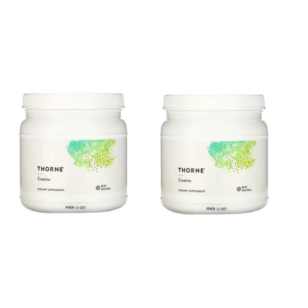 「お得な2本セット」Thorne Research社クレアチン粉末(パウダー)462g×2本