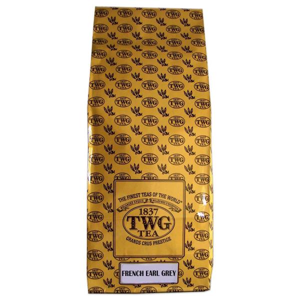 シンガポールの高級紅茶TWG FRENCH EARL GREY 袋入り茶葉500g