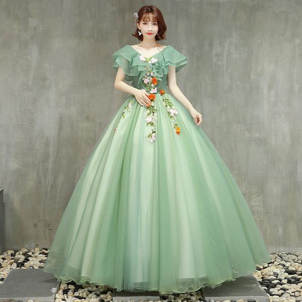 カラードレス レディース服 パーティードレス 結婚式 新品お得 Www Portdakar Sn