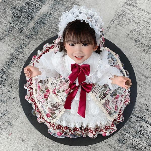 ワンピース 子供 ロリータ キッズ 長袖 メイド ロリータ服 女の子 洋服 秋冬 七五三 コスプレ 子どもドレス クリスマス ゴスロリ Lolita 90 100 110 1 130 Buyee Servis Zakupok Tretim Licom Buyee Pokupajte Iz Yaponii