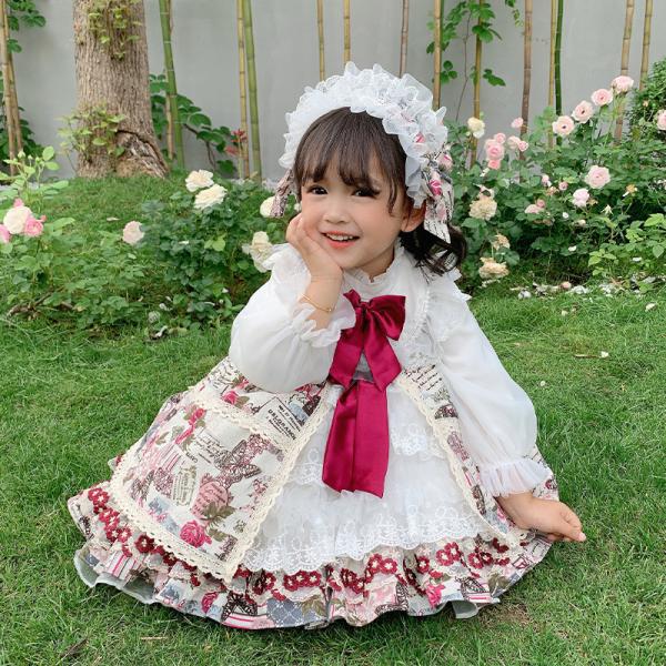 ワンピース 子供 ロリータ キッズ 長袖 メイド ロリータ服 女の子 洋服 秋冬 七五三 コスプレ 子どもドレス クリスマス ゴスロリ Lolita 90 100 110 1 130 Buyee 日本代购平台 产品购物网站大全 Buyee一站式代购 Bot Online