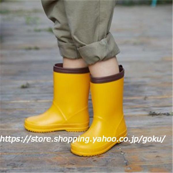 レインブーツ キッズ ジュニア 子供 雨 雨具 梅雨 防水 雪対策 雪道 シンプル 長靴 かわいい おしゃれ 男の子 女の子 ショート 疲れない 靴 可愛い フラットヒール ぺたんこ 歩きやすい 防寒 レインシューズ 子供用 ジュニア キッ...