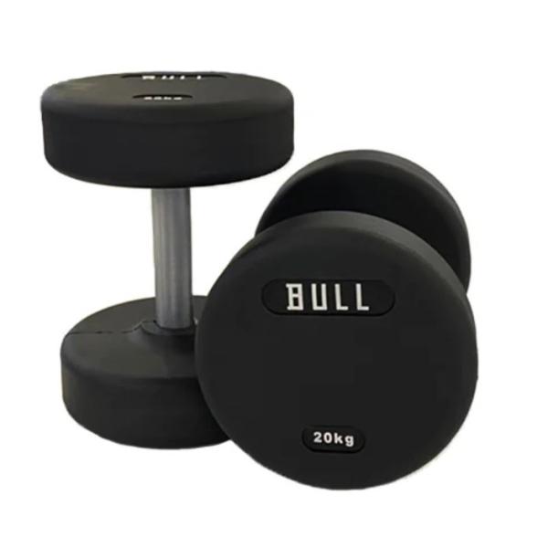TPUダンベル　20kg 2個 BULL］TPUダンベル20kg（2個セット） : 極楽トレーニング倶楽部