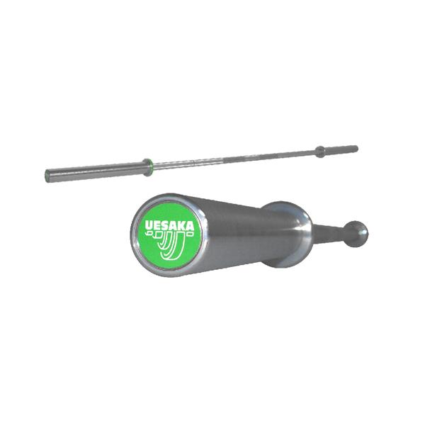ウエサカ］IPCパワーリフティング競技用バー 20kg 緑