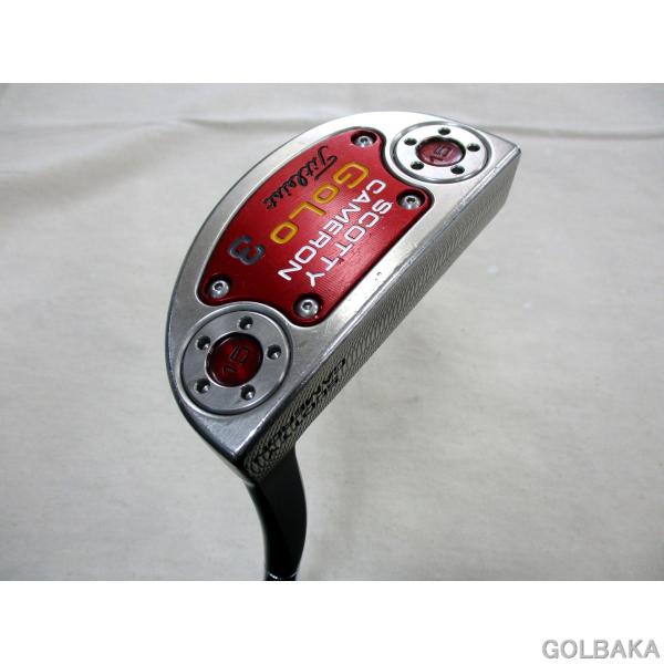 nc】【中古】C：タイトリスト SCOTTY CAMERON GoLo3パター ロフト3.5