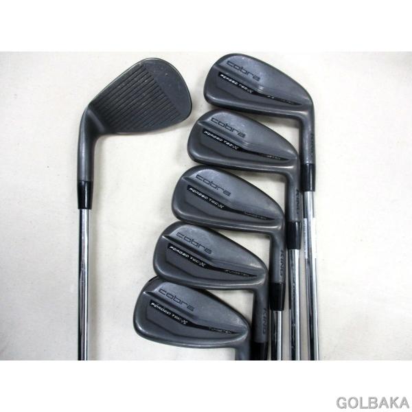 コブラ KING FORGED TEC-X BLACK アイアン5-P 中古】BC：コブラ KING FORGED TEC-X Blackアイアンセット6本（＃5-P