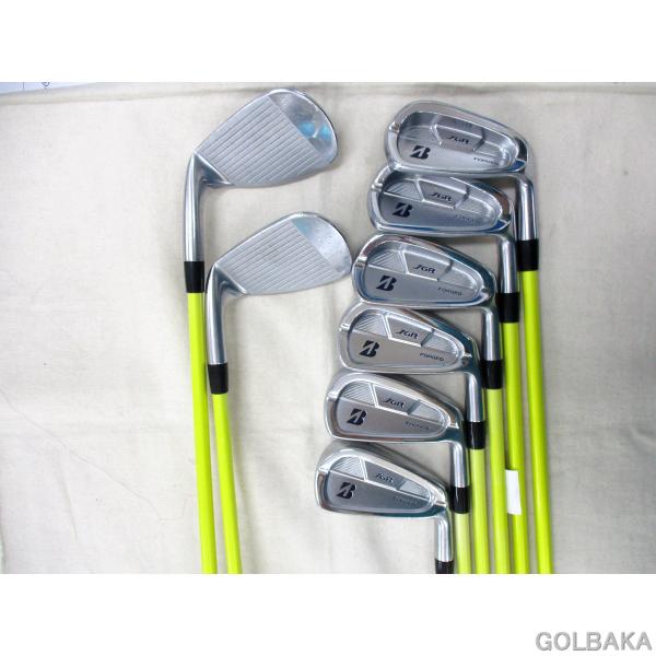 【中古】ブリヂストン JGR FORGED フレックスR アイアンセット 中古】C：ブリヂストンJGR FORGEDアイアンセット8本（＃4-A） ロフト32