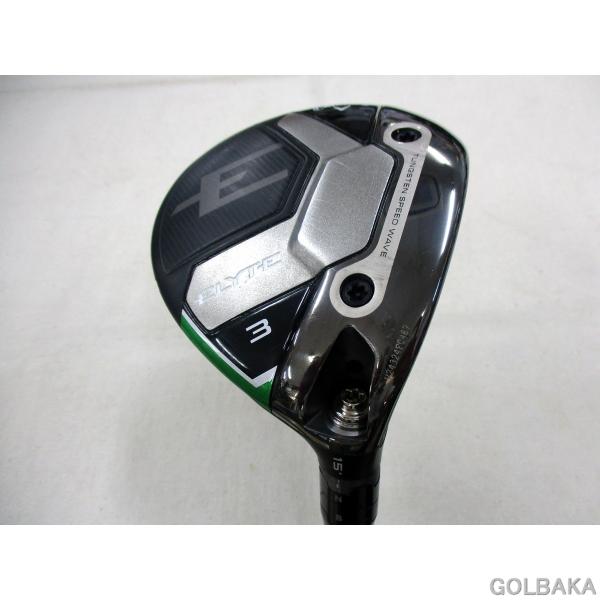 中古】C：キャロウェイELYTEフェアウェイウッド3W ロフト15° ミツビシ