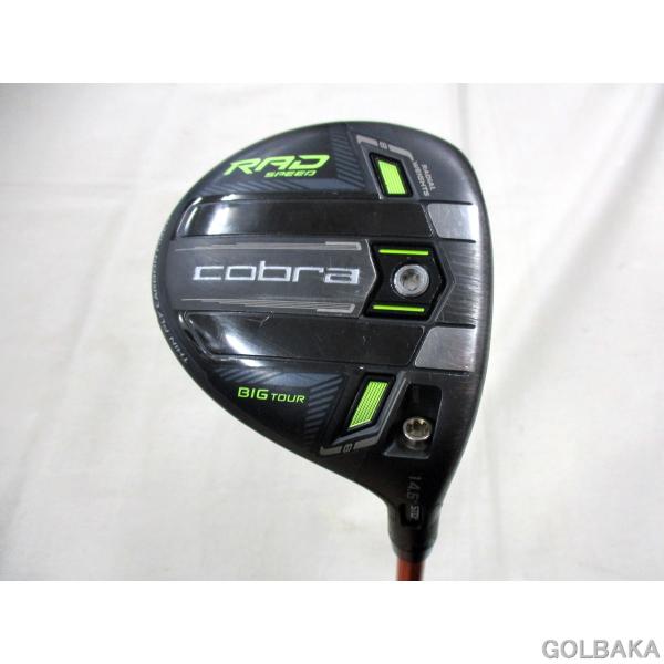 中古】C：コブラKING RAD SPEED BIG TOURユーティリティ3W ロフト14.5