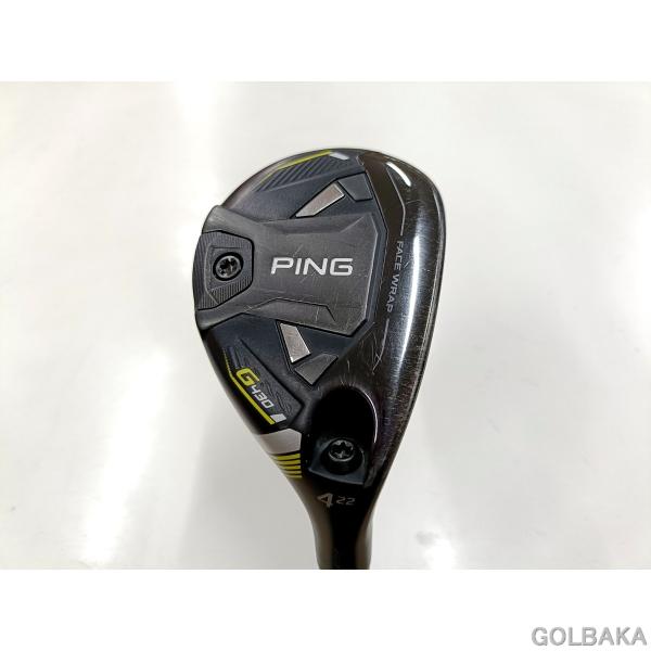 U05】【中古】BC：ピンG430ユーティリティ4U ロフト22° フジクラ