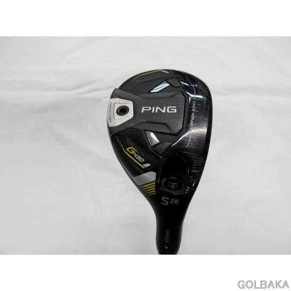 U05】【中古】B：ピンG430 ユーティリティU5 ロフト26° スピーダーNX