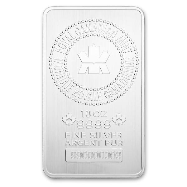 保証書・カプセル付き] (新品) カナダ 王立造幣局 純銀 10オンス