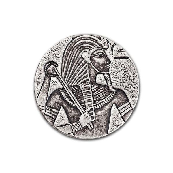 [保証書付き] 2016年 (新品) チャド「エジプト・ツタンカーメン王墓」純銀 5オンス 銀貨