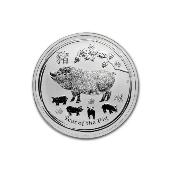 オーストラリア干支シリーズ２ 2008-2019年銀貨1オンス x 12枚セット 保証書・カプセル付き] 2019年 (新品) オーストラリア「干支 十二支