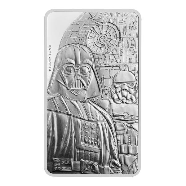 商品名 : 2024年 (新品) イギリス「スターウォーズ・暗黒面 ダークサイド」純銀 10オンス バー品位    : 99.99％の純銀重量    : 10オンス (311グラム)状態    : 未使用品・新品発行枚数 : 6,000枚サ...