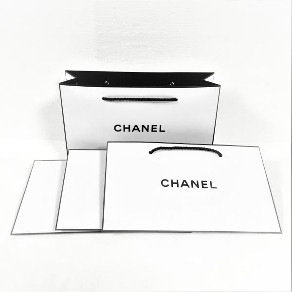 シャネル CHANEL ショッパー紙袋4枚中サイズ :1100009