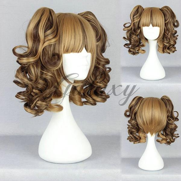 原宿ガール 可愛い ロリータ ブラウン ツインテール 巻き髪 コスプレウィッグ Wig 4a Wig 4a Buyee Buyee Japanese Proxy Service Buy From Japan Bot Online