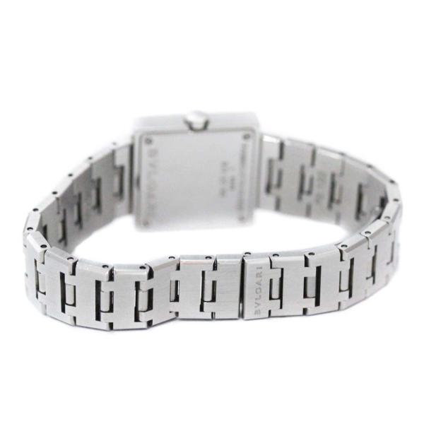 ブルガリ クアドラード スクエアフェイス 腕時計 レディース クオーツ ブラック文字盤 シルバー 腕時計 Sq22ss Bvlgari Bvlgari 中古 送料無料 Bvlgari Ho 2 Cs ゴールドエコヤフー店