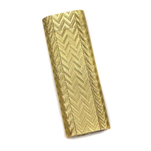 カルティエ オーバル ガスライター 着火確認済 ライター ユニセックス 中古 送料無料 ゴールド メタル Cartier 公式