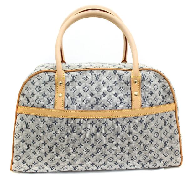 ルイ ヴィトン マリー モノグラムミニ ハンドバッグ レディース モノグラムミニキャンバス レザー ベージュ M903 ブルー 送料無料カード決済可能 中古 Vuitton 送料無料 Louis