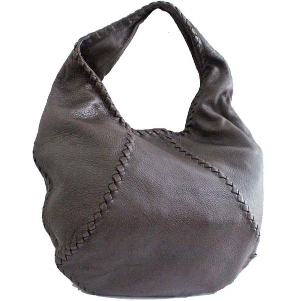 ボッテガヴェネタ チェルボ イントレチャート ショルダーバッグ 開店記念セール レディース レザー 送料無料 Bottegaveneta ダークブラウン 中古