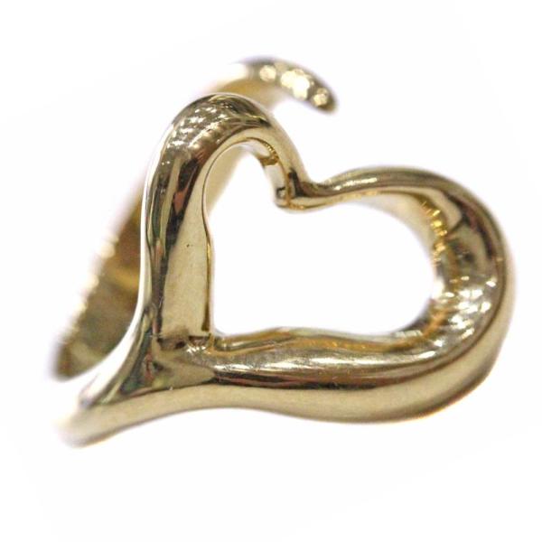 5 Off 新品仕上げ済み ティファニー オープンハート リング 指輪 レディース Tiffanyamp Co K18イエローゴールド 中古 8 5号 ゴールド 送料無料