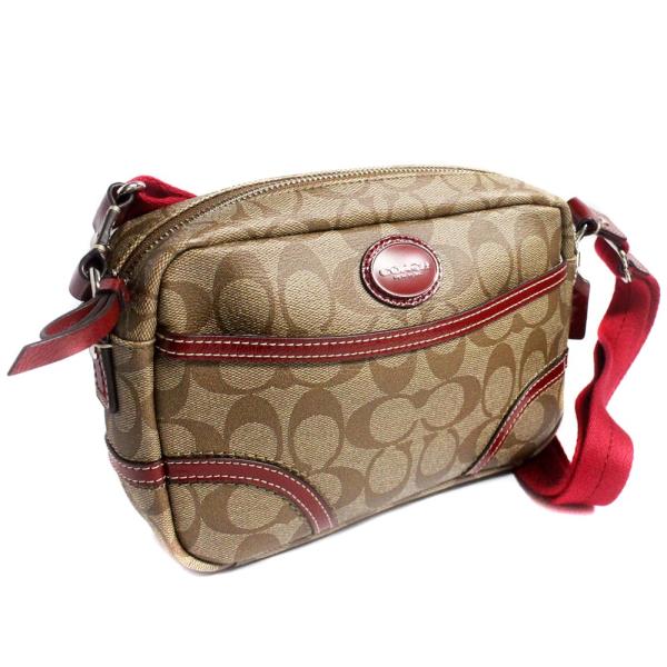 美品♥COACH コーチ/ショルダーバッグ/ボルドー/パテント COACH（コーチ） バッグ パテントレザー アシュトン バゲット 2way