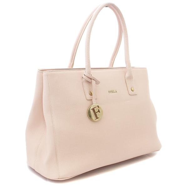 フルラ リンダ トートバッグ レディース レザー ベビーピンク Furla 交換無料 中古 送料無料